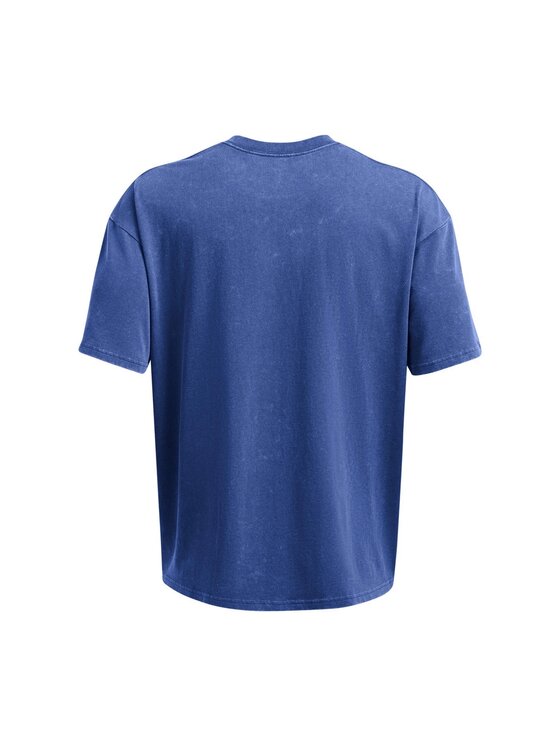 Under Armour Under Armour T-Shirt Heavyweight Oversized Niebieski Loose Fit