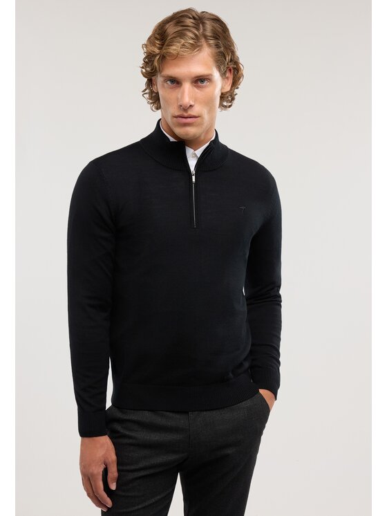 Trussardi Trussardi Cardigan M1528000212N033 Nero Regular Fit