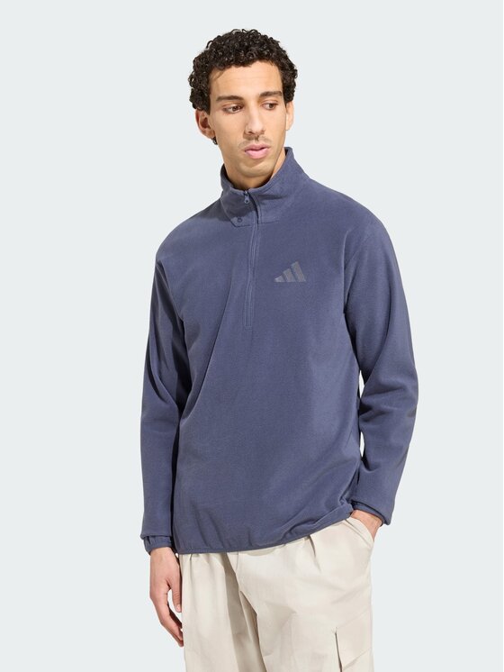 adidas adidas Fleece Terrex Multi Essentials Half Zip Fleece Jacket KZ1775 Σκούρο μπλε Regular Fit