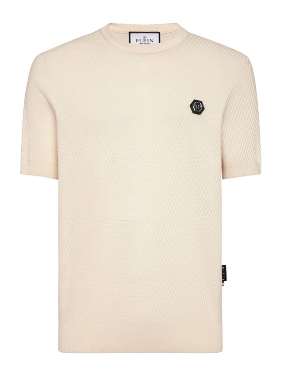 PHILIPP PLEIN PHILIPP PLEIN Mikina 26971 Bílá Regular Fit