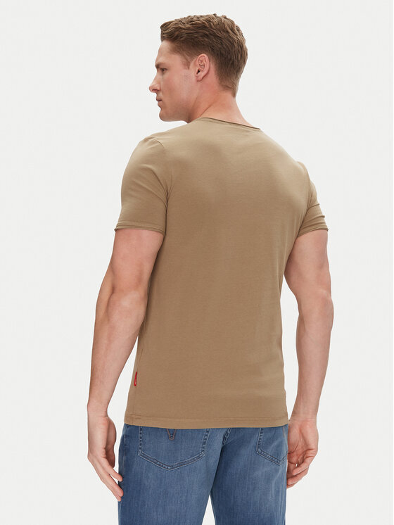 JOOP! Jeans JOOP! Jeans T-Shirt 15 JJJ-11Cesare 30045665 Brązowy Modern Fit