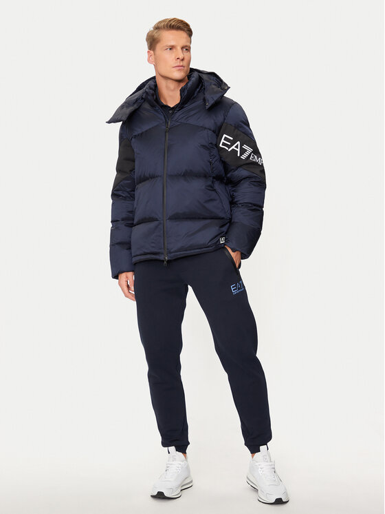 EA7 Emporio Armani EA7 Emporio Armani Pehelykabát 6DPB33 PNEOZ 1562 Sötétkék Regular Fit