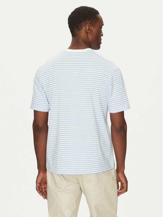 Lacoste Lacoste Футболка TH9749 Блакитний Regular Fit
