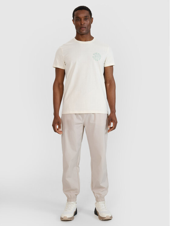 4F 4F T-shirt A NEW ROAD AHEAD Bianco Regular Fit
