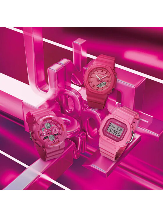 Casio Casio Ρολόι GMD-S5610PP-4ER Ροζ