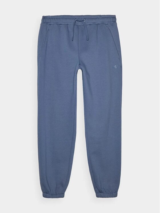 4F 4F Pantaloni da tuta 4FWMM00TTROM1140-32S Blu Regular Fit