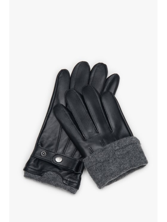 Estro Estro Guanti da uomo ER00118422 Nero