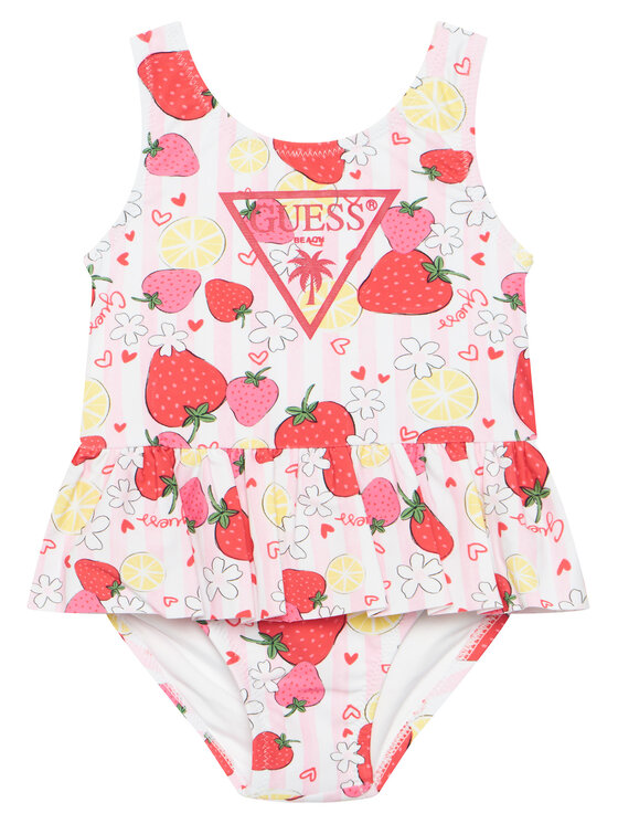 Guess Costum de baie A6GZ00 MC052 Roz deschis