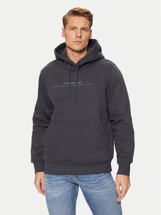 Calvin Klein Jeans Calvin Klein Jeans Džemperis J30J327076 Pilka Regular Fit