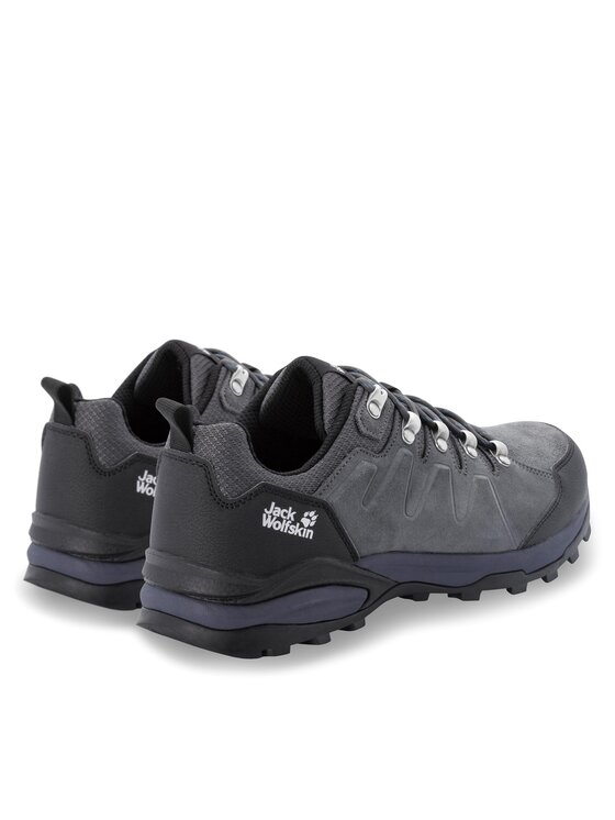 Jack Wolfskin Jack Wolfskin Trekking čevlji Refugio Texapore Low M 4049851 Siva