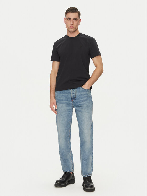 AMI Paris AMI Paris Jeansy HTR103.DE0046 Modrá Tapered Fit