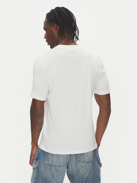 HUGO HUGO T-Shirt Deterni 50544496 Biały Regular Fit