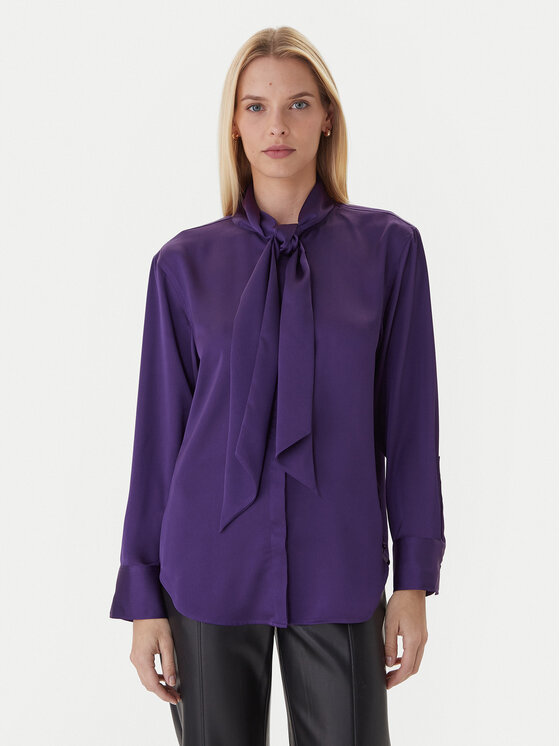 Calvin Klein Calvin Klein Blúz LV044D125G Lila Regular Fit