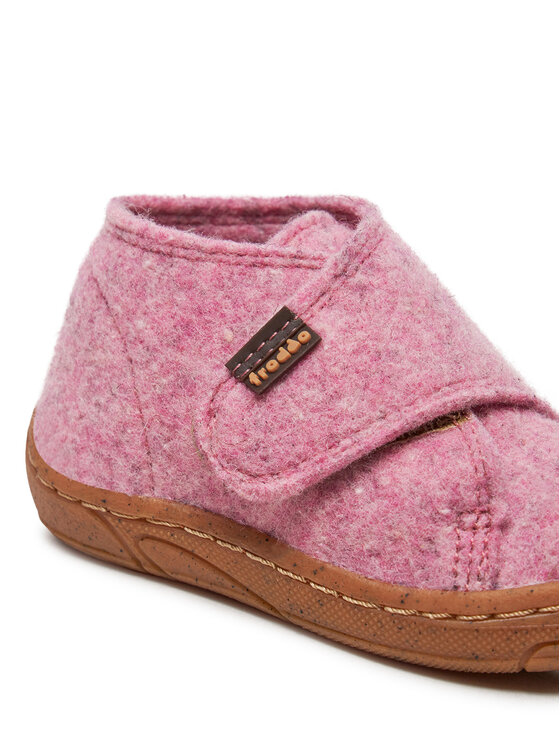 Froddo Froddo Kapcie Minni Wooly G1700343-8 M Różowy