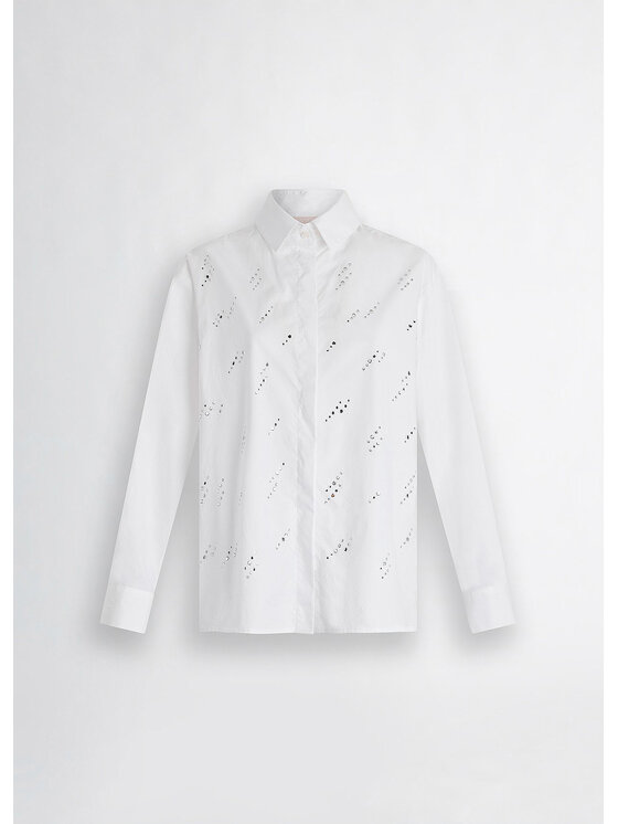 Liu Jo Liu Jo Camicia WA5181TS246T9438 Bianco Regular Fit