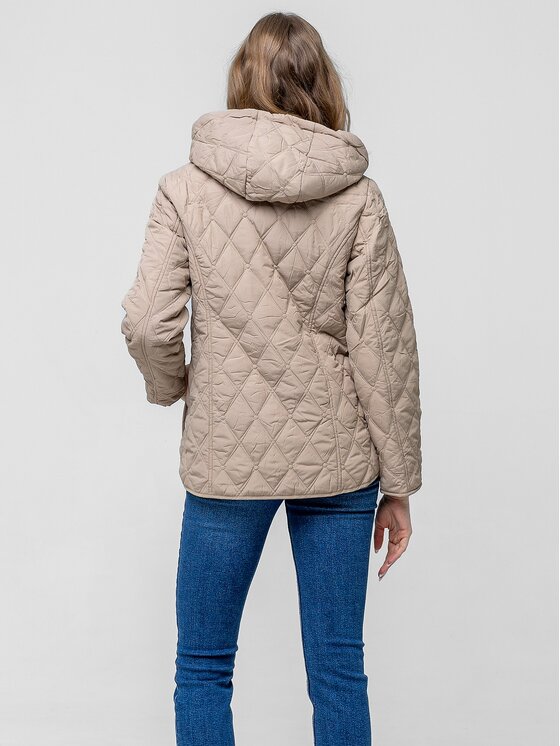Perso Perso Prechodná bunda BLE268018F Béžová Regular Fit