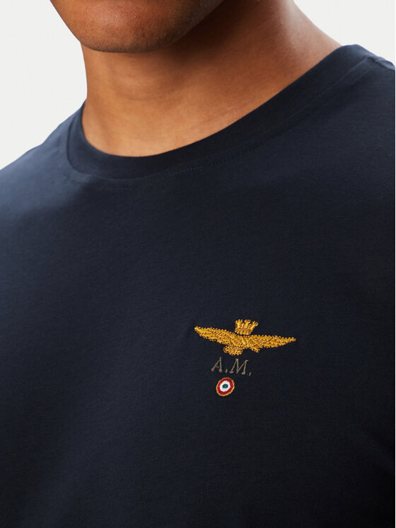 Aeronautica Militare Aeronautica Militare Longsleeve 262TS2390UJ00372 Bleumarin Regular Fit