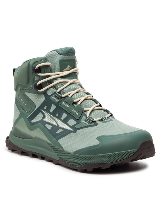 Altra Altra Трекінгові черевики Lone Peak All Wthr Mid 2 AL0A7R7J33010 Зелений