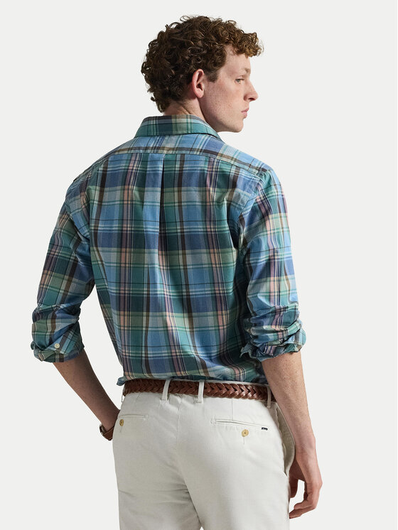 Polo Ralph Lauren Polo Ralph Lauren Cămașă 710P06020007 Albastru Custom Fit
