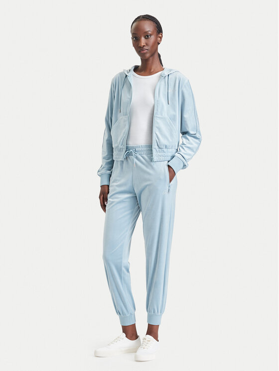Guess Guess Спортивні штани V6BB11 K6304 Світло-синій Regular Fit