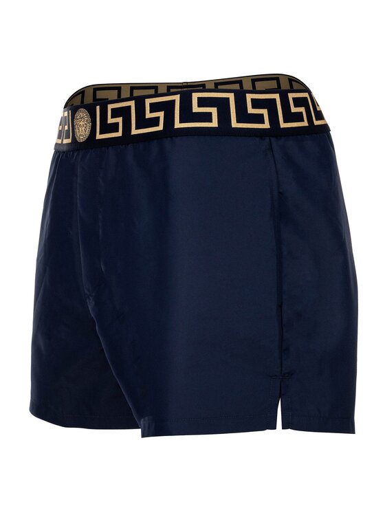 Versace Versace Szorty kąpielowe 27710 Niebieski Comfort Fit