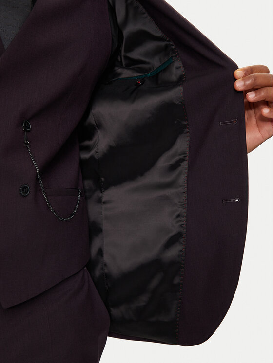 HUGO Hugo Ülikond Henry/Getlin 50530119 Bordoopunane Regular Fit