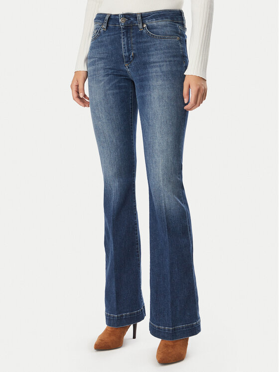 Liu Jo Jeans UF6061 DS081 Blau Flared Leg