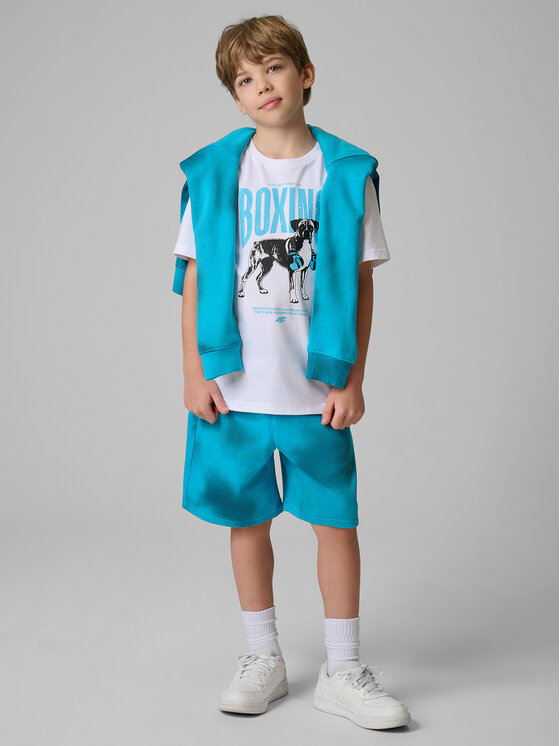 4F 4F T-Shirt STREET SPORT Biały Regular Fit