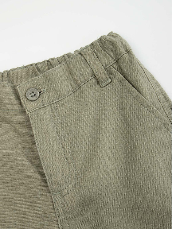 Coccodrillo Coccodrillo Szorty materiałowe WC3119502EBB Zielony Regular Fit