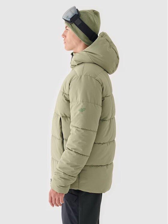 4F 4F Giacca da sci 4FWAW24TTJAM580-43S Verde Regular Fit