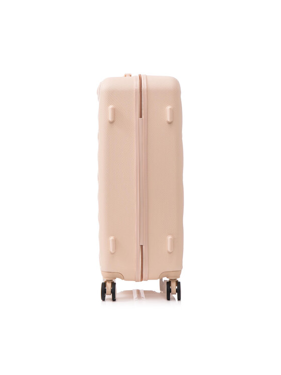 Semi Line Semi Line Μεσαία Βαλίτσα T5724-3 Εκρού