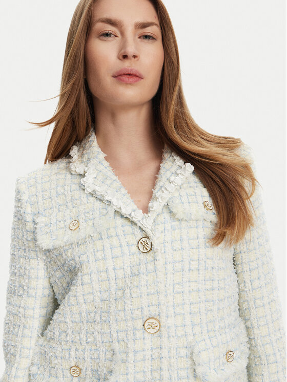 KARL LAGERFELD KARL LAGERFELD Marynarka A2W14024 Błękitny Regular Fit