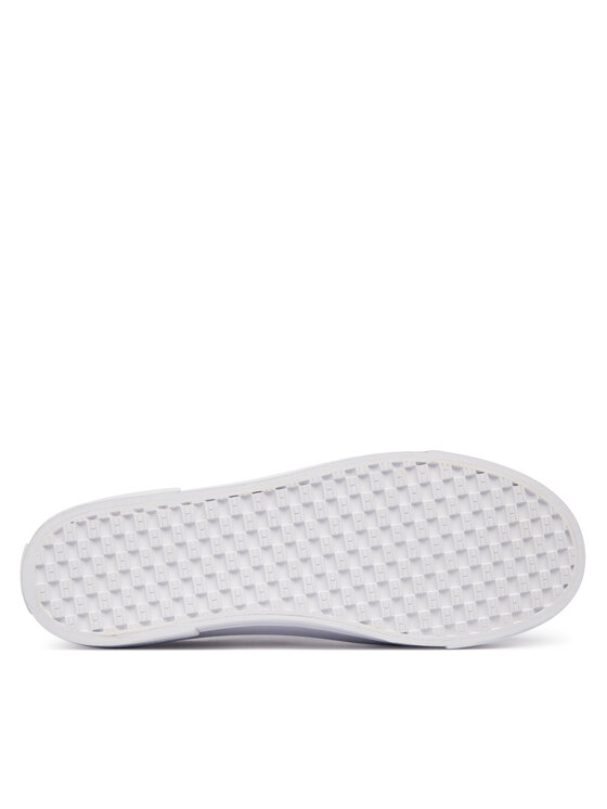 Tommy Hilfiger Tommy Hilfiger Sneakersy Th Foxing Platform Webbing FW0FW09353 Biały