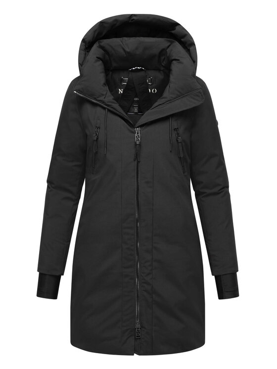Navahoo Navahoo Kurtka zimowa Winterzart Czarny Regular Fit