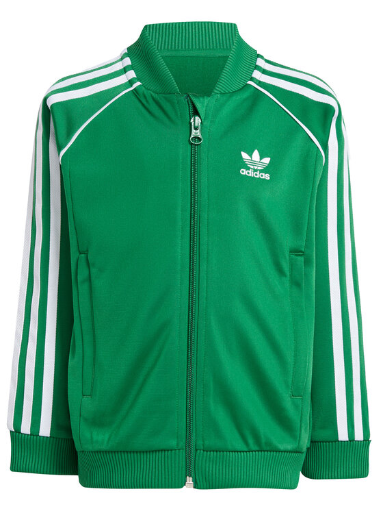 adidas adidas Trenirka adicolor SST IY4791 Zelena Regular Fit