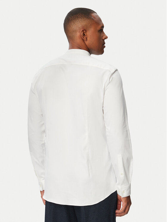 HUGO HUGO Marškiniai Kaleb 50544949 Balta Slim Fit