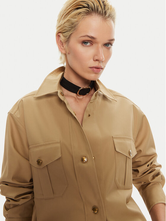 Miss Sixty Miss Sixty Hemdjacke 6L3XJ4520000 Beige Regular Fit