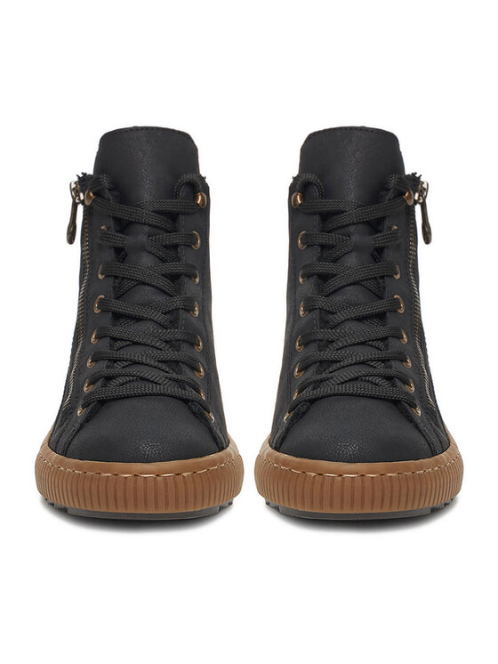 Rieker Rieker Schnürschuhe CEO-Z6610-00 Schwarz