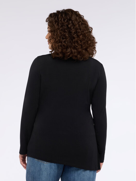 Fiorella Rubino Fiorella Rubino T-shirt G09KL009119N033 Nero Regular Fit