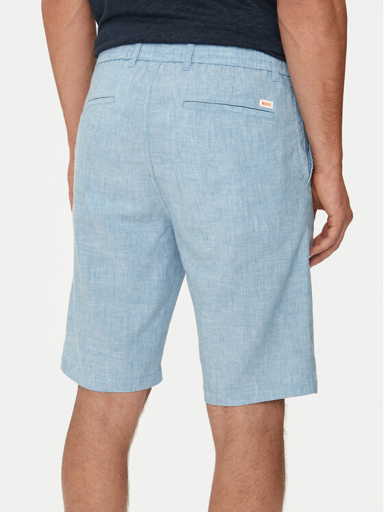 Boss Stoffshorts Chino-Tapered-Ds-1-S 50513027 Blau Tapered Fit 