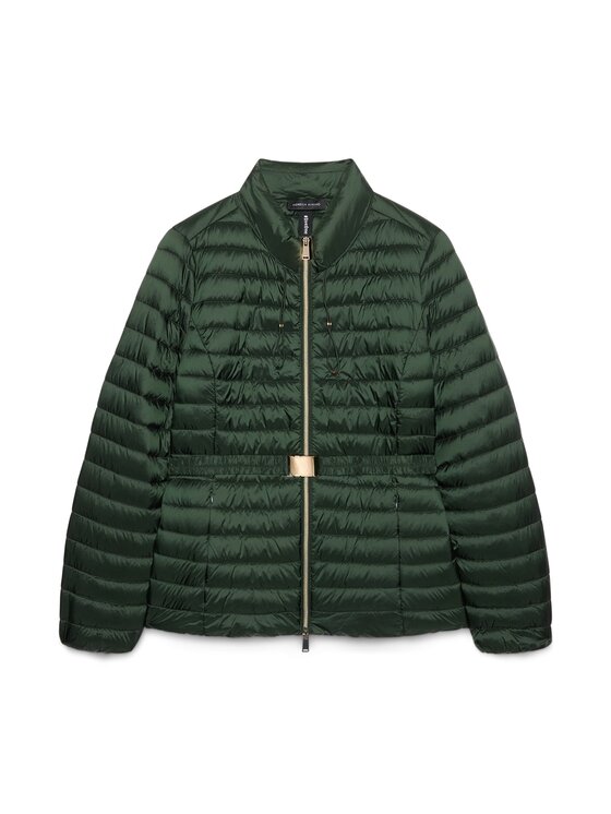 Fiorella Rubino Fiorella Rubino Giubbotto piumino F024T001563N035 Verde Regular Fit