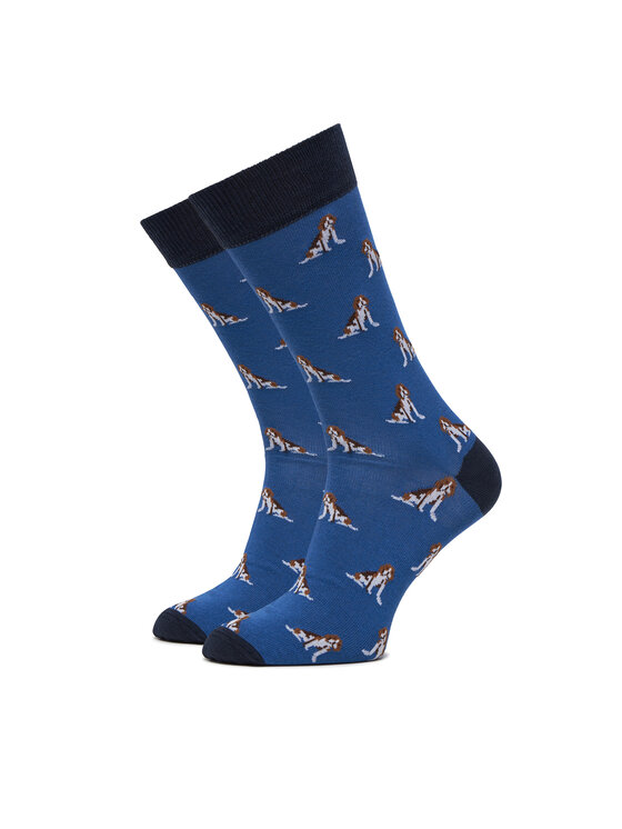 Barbour Barbour 3er-Set hohe Herrensocken Beagle Dog MGS0070BL71 Blau