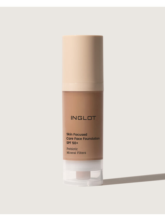 INGLOT INGLOT SPF 50+ Skin Focused Pielęgnacyjny Podkład Deep Amber 315