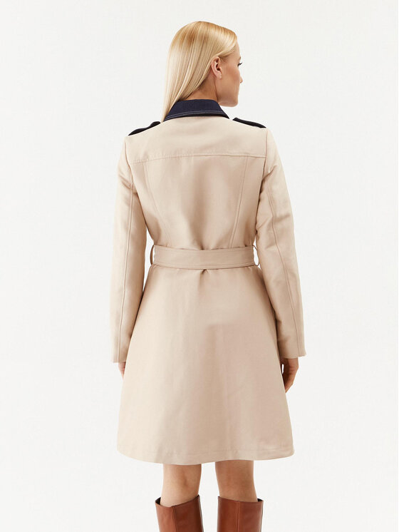 Morgan Morgan Trench 232-GOMER Beige Regular Fit