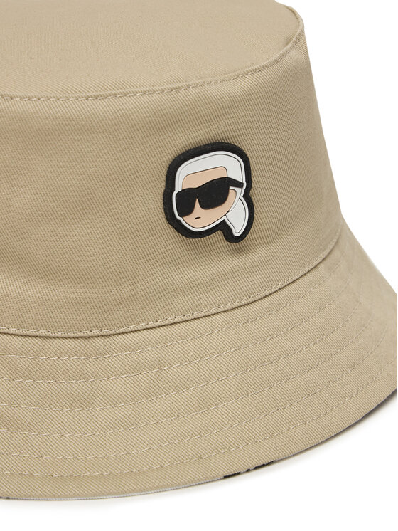 KARL LAGERFELD KARL LAGERFELD Klobúk Bucket Z31206 Béžová