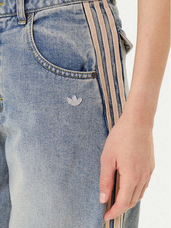 adidas adidas Jeans hlače Premium Essentials JY2868 Modra Wide Leg