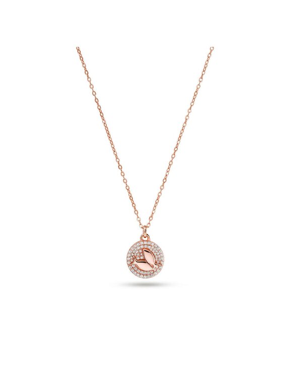 Michael Kors Michael Kors Naszyjnik MKC1211AN791 Różowe złoto