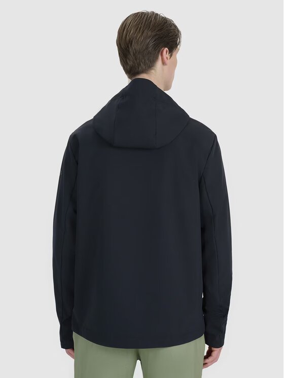 4F 4F Kurtka softshell 4FWSS25TSOFM324-20S Czarny Regular Fit