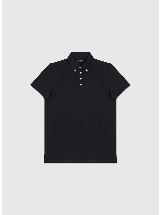 Pako Lorente Pako Lorente Polo P26SF-TX-013 Czarny Classic Fit