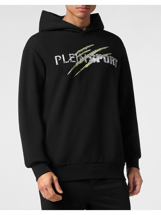 Plein Sport Plein Sport Bluza 6773 Czarny Regular Fit
